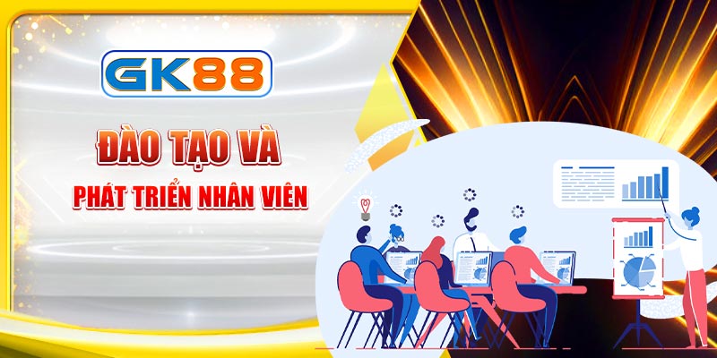 Đào tạo nhân viên tại tuyển dụng GK88