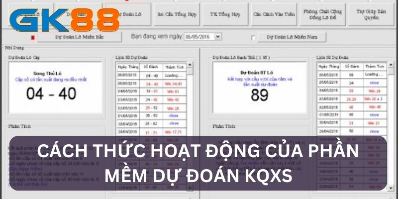 Cách thức hoạt động của phần mềm soi cầu xổ số