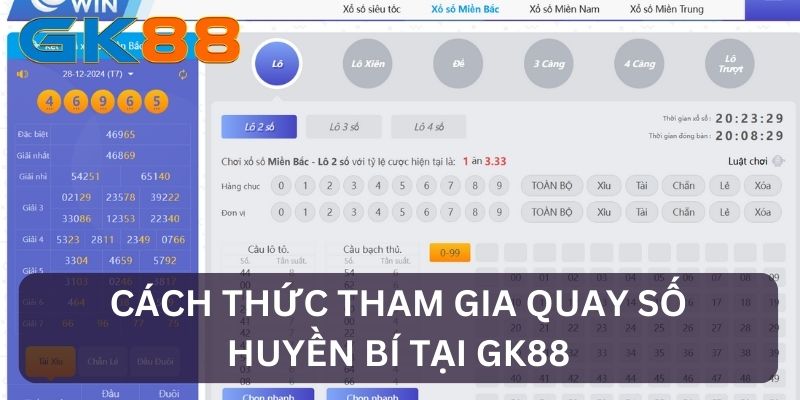 Cách tham gia quay số huyền bí